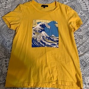 Pacsun Wave T-shirt Sz M